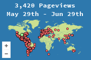 Locations of visitors to this page