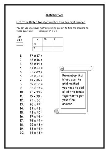 Free 3rd grade multiplication worksheets including the meaning of multiplication, multiplication facts and tables, multiplying by whole tens and hundreds, . multiplication worksheets teaching resources