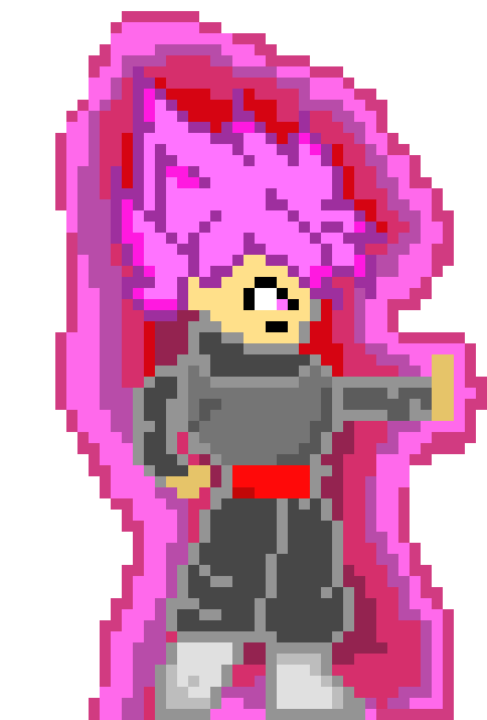 Black Goku Super Saiyan Ros Pixel Art Maker Black Goku Super Saiyan Ros Pixel Art Maker
