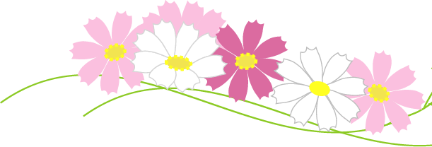 コスモス 秋のイラスト 無料イラスト フリー素材