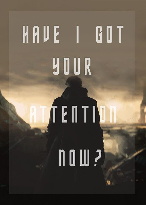 Have I got your attention now?