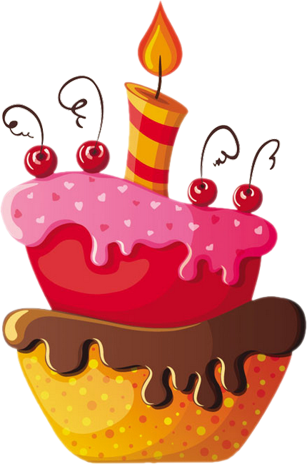 Dessin Png Gateau D Anniversaire Birthday Cake Drawing