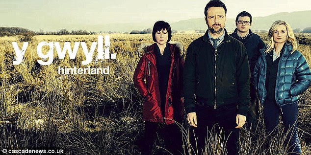 Gritty drama: Crime series Hinterland featured the former Queen's Hotel as a police station