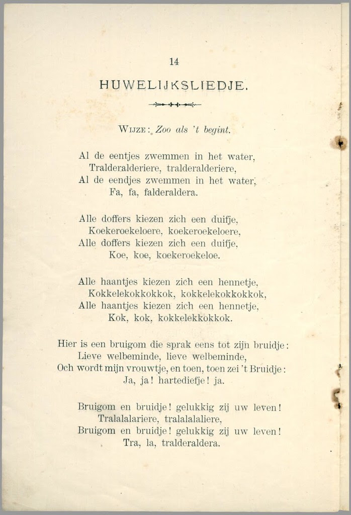 Getrouwd Liedjes