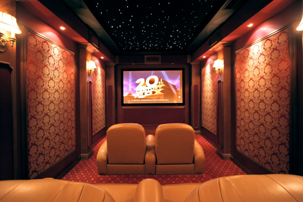 Desain Ruang  Home Theater Dalam Rumah Blog 