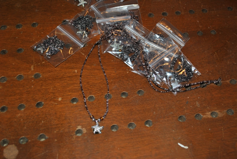 hand crafted starfish pendant necklace