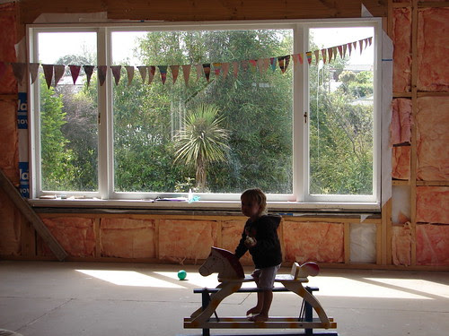 Children's painted garland 