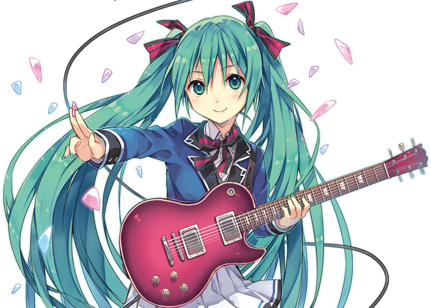 Vocaloidのキャラクター 初音ミク の高画質画像 壁紙 イラストをいろいろ集めてみました 写真まとめサイト Pictas