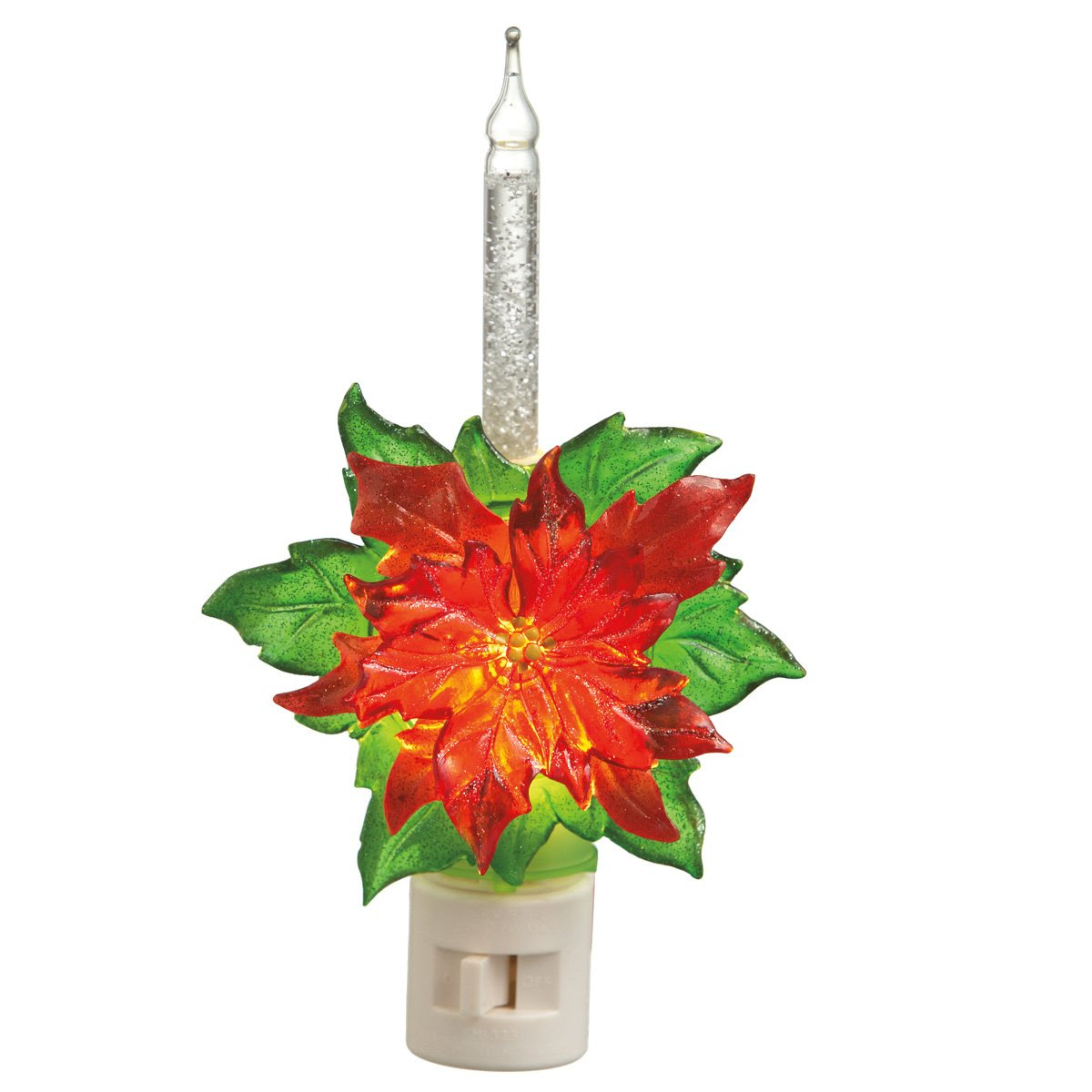 Poinsettia Night Lights  Christmas Wikii