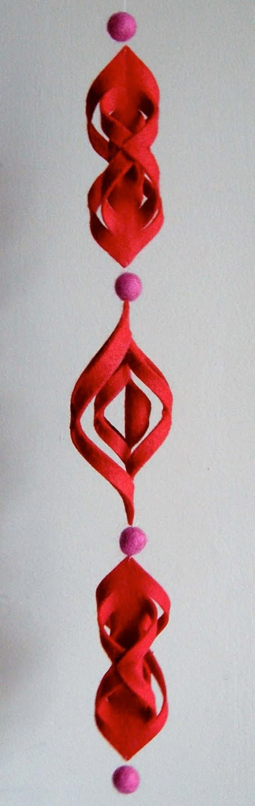 Modern DIY Paper and Felt Holiday Ornaments Shelterness Modern DIY Paper and Felt Holiday Ornaments Shelterness