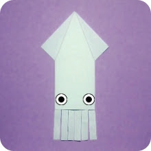 いか のおりかた 5かいでおれる かんたん おりがみ