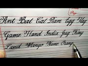 Best How to Write Cursive Handwriting viral!