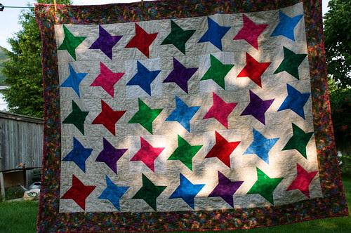 The finished quilt