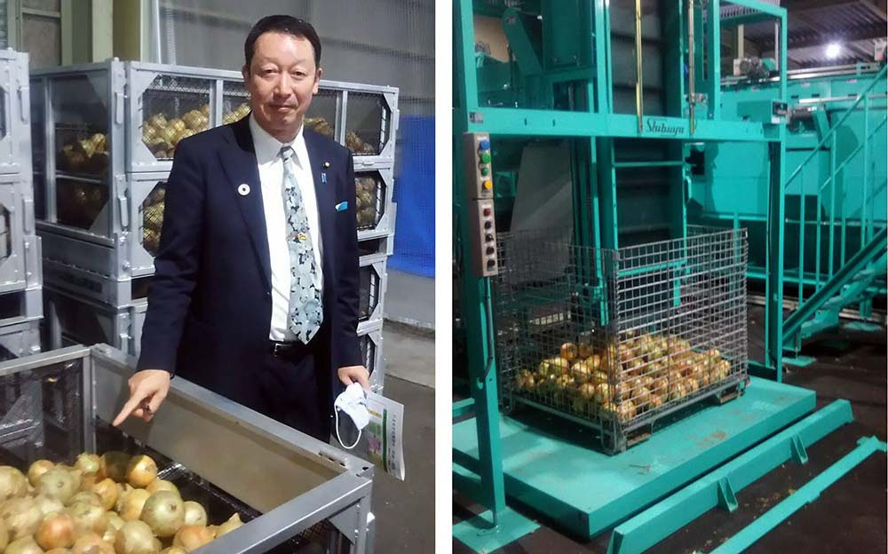 6 29 西区山田のja全農新潟たまねぎ広域出荷施設を視察させていただきました 林 龍太郎 はやしりゅうたろう 新潟市秋葉区結