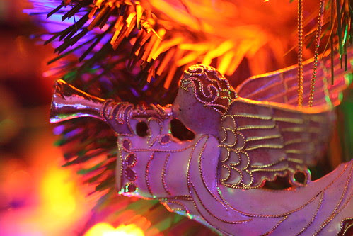 Angel on high