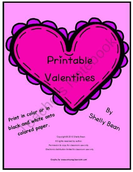 Make a set of classroom valentines by letting your child color in our free valentine cards. free printable valentine cards in color and black and white