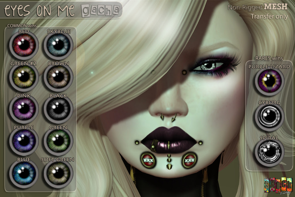 [ S H O C K ] Eyes On Me - gacha @ Luck of the Irish