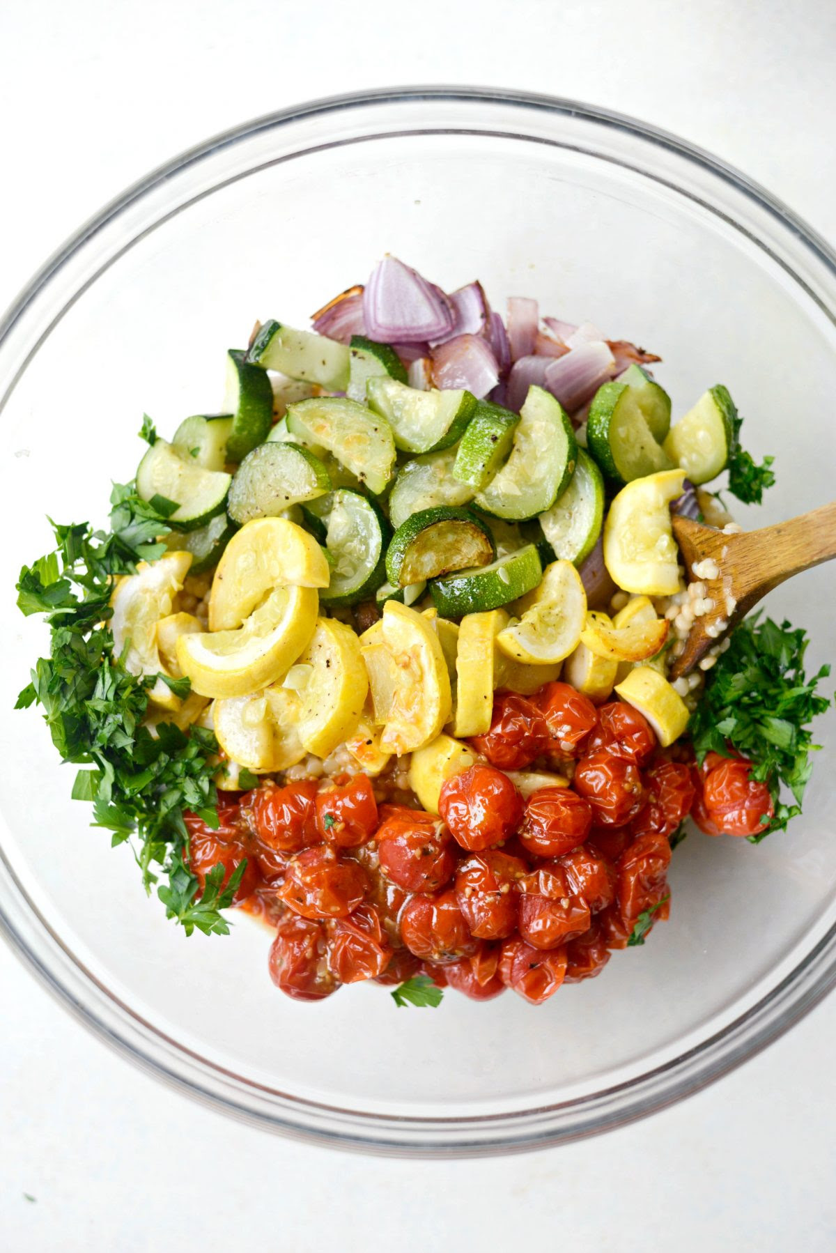 North African Shrimp With Summer Vegetable Couscous Simply Scratch