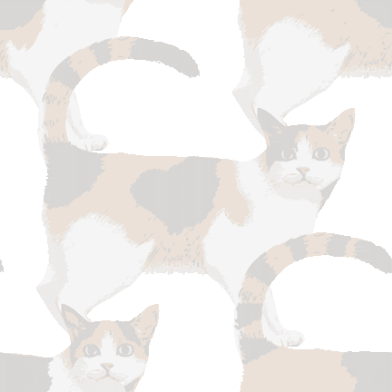 りあるたっちミケネコ No 370 リアル三毛猫の壁紙用イラスト 条件付フリー素材集 スマホなど携帯電話対応