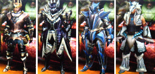モンハン Mh4g 発掘防具 男性 の見た目一覧 画像あり 剣士 ガンナー モンハン攻略情報ネタちらしwiki