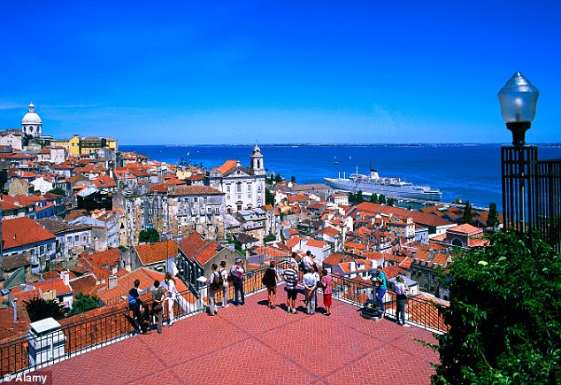 It's not all bad! Most tourists will attempt to learn some key phrases in the local language (pictured: Lisbon)