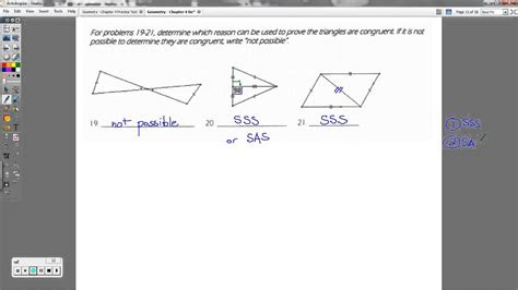 Download EPUB geometry smart packet triangle proofs answers Nook PDF
