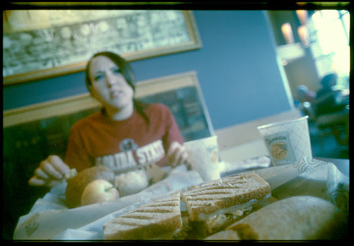 "Eat your damn sandwich!"