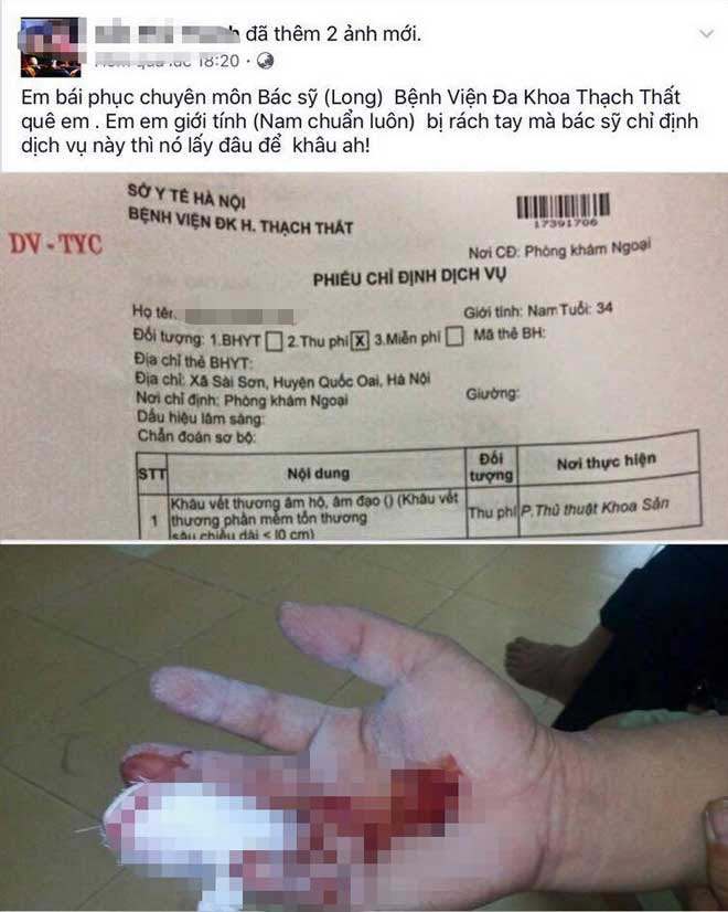 Xôn xao bệnh nhân nam được chỉ định "khâu âm hộ" - 1