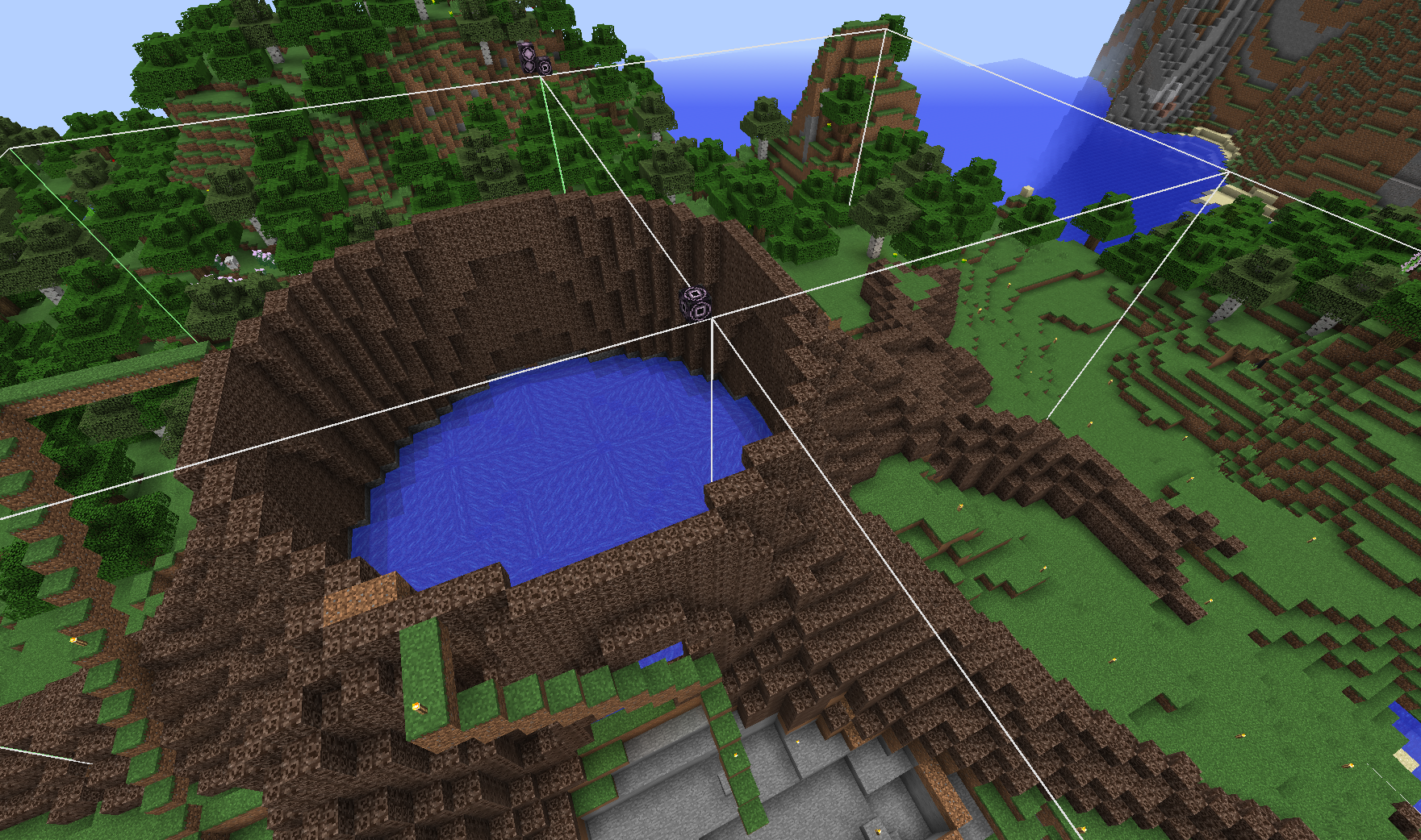 ストラクチャーブロックで建造物を大移動 One Last Slice Of Sensation