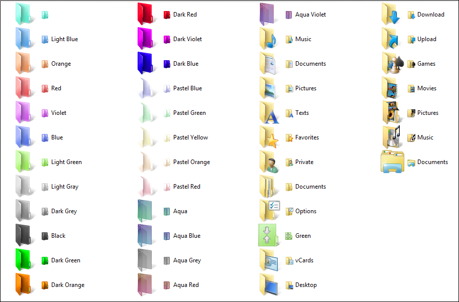 Free Software Folderico To Change The Folder Icon From Right Click To Whatever You Like Gigazine