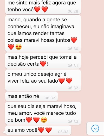 Fofas frases tumblr para namorada
