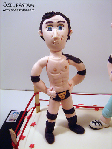 Yağız'ın  Barret vs Cenna Smack Down Pastası / Barret vs Cenna Smack Down Cake