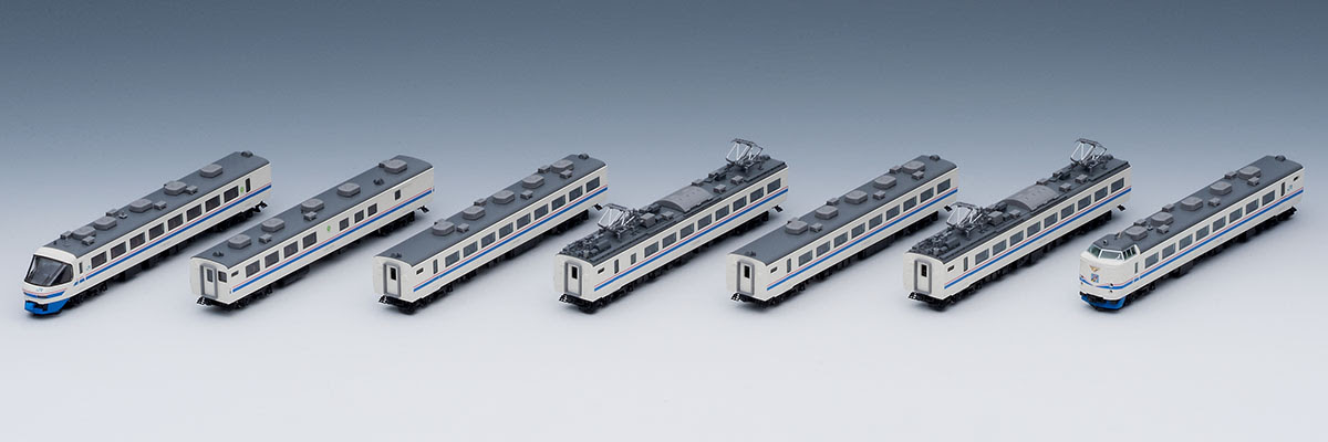 Jr 485系特急電車 スーパー雷鳥 基本セットa 鉄道模型 Tomix 公式サイト 株式会社トミーテック