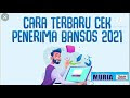 CARA MUDAH CEK PENERIMA BANSOS TAHUN 2021 VIA KEMENSOS