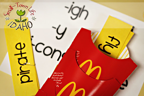 Long "i" Fries Activity