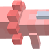 Minecraft Axolotl 3D Model : Axolotl concept model for minecraft.