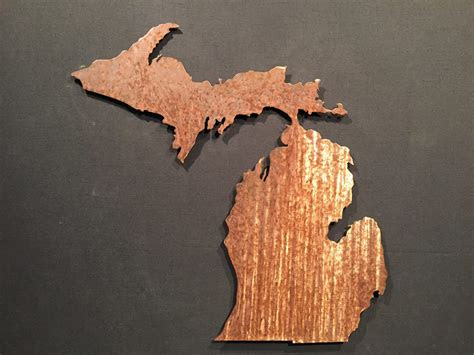 Color, style, and cost are important factors to consider, but you also want a toilet that's comfortable. Michigan Silhouette Wall Art 24" - Steel Appeal