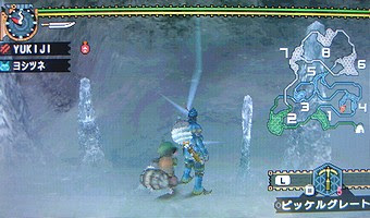 Mhp2g 氷結晶を集める 雪に白鷺 日記淡々