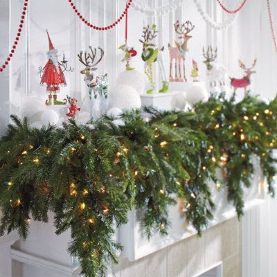 6 Cascading Christmas Garland Grandin Road 6 Cascading Christmas Garland Grandin Road