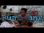 Terbaru Giveway puluhan Bumerang Giveway bumerang Unik , paling seru!