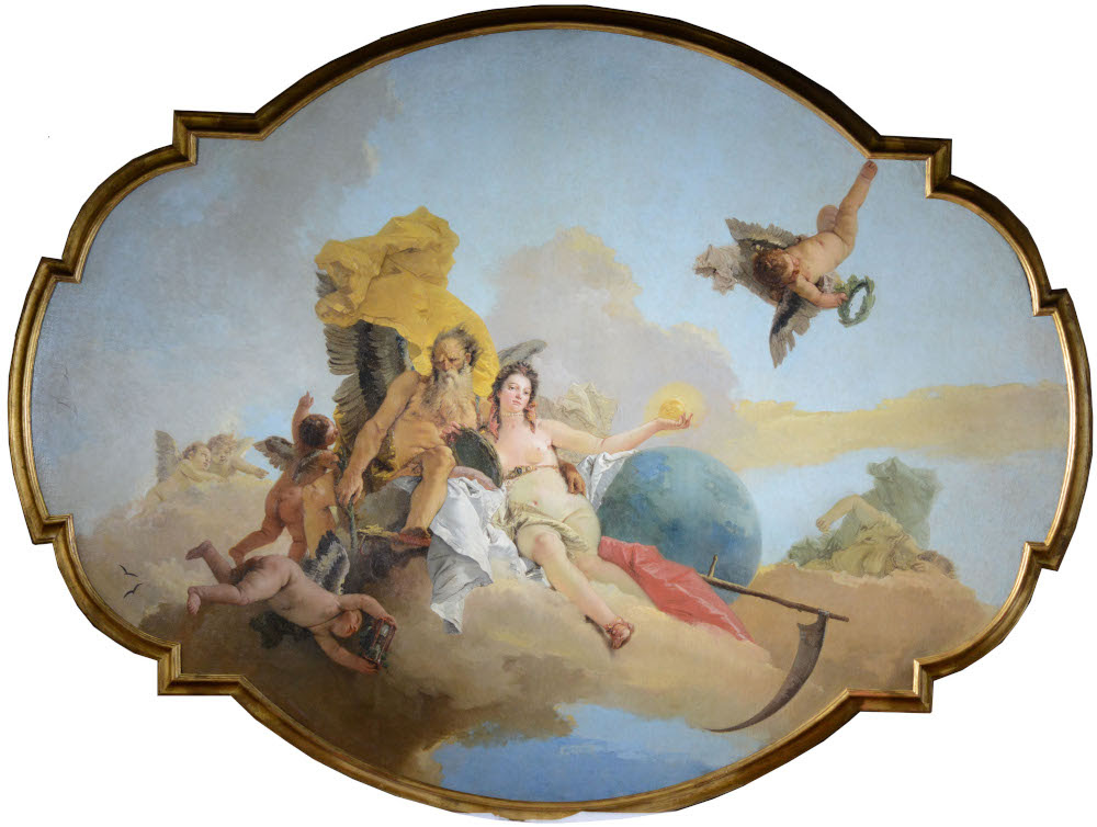 Tiepolo, La verità svelata dal Tempo