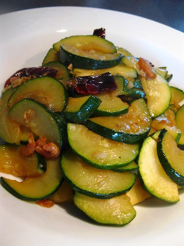 Singlish Swenglish Zucchini Stir Fried Chinese Style