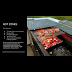How To Build An Outdoor Kitchen Uk - A table with a flat surface for prep, a tiered bar cart or shelf for storage, a grill, and a cooler.