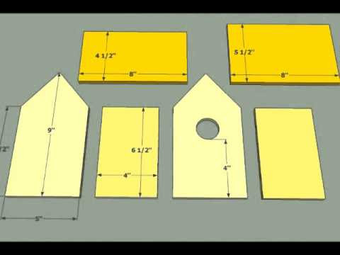 15 Bird House Plans - Simple DIY Bird House Plans - YouTube