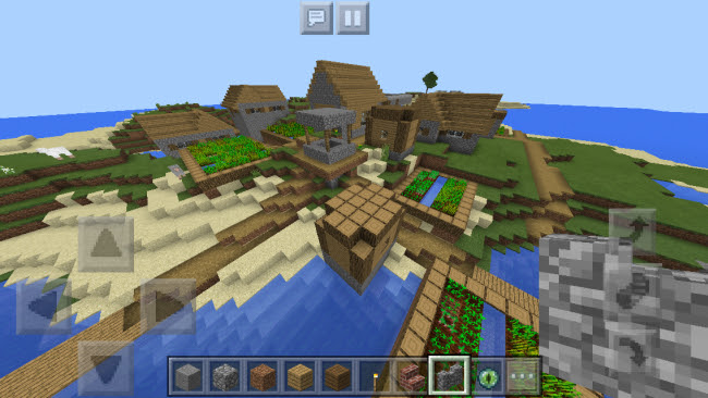Minecraft Pe 村がある島にスポーンするシード値 Seed 12選 Surilog