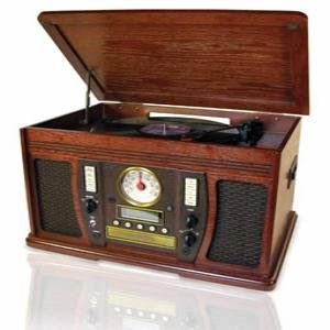 Innovative Technology The Aviator 5 in 1 Wooden Music Center