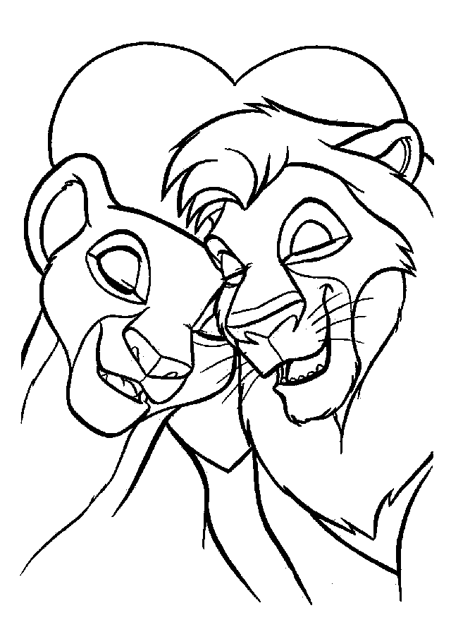 free lion king pictures to color download free clip art