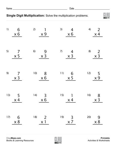 In today's digital age, finding ways to engage children in meaningful learning activities can be a challenge. 3 digit multiplication worksheets printable printable worksheets