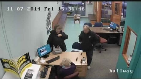 Security camera footage