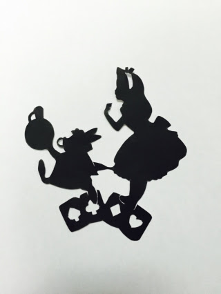 きらきら おもちゃばこ アリスの切り紙